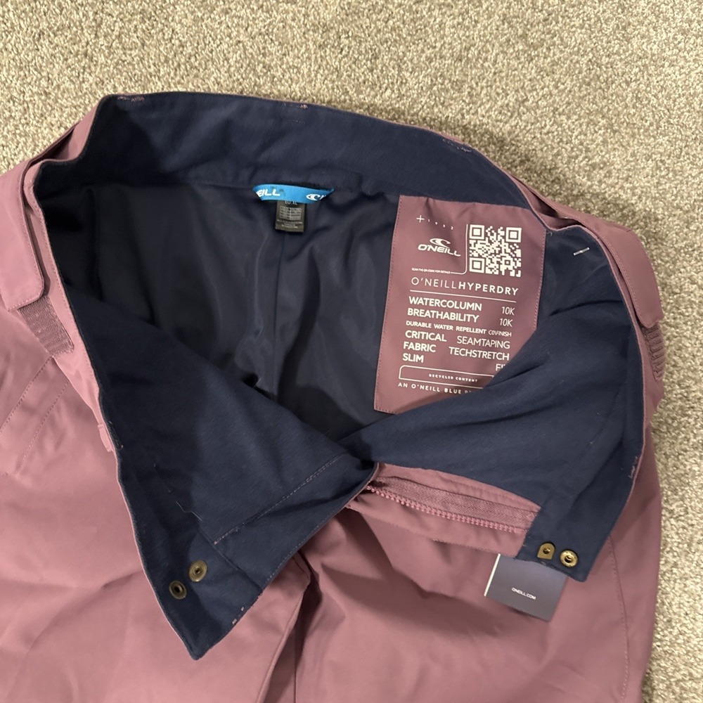 O'Neill Blue Hyperdry Snowboard Ski Snow Pants - Women's - XL - Slim (NEW w TAG) - Picture 7 of 11